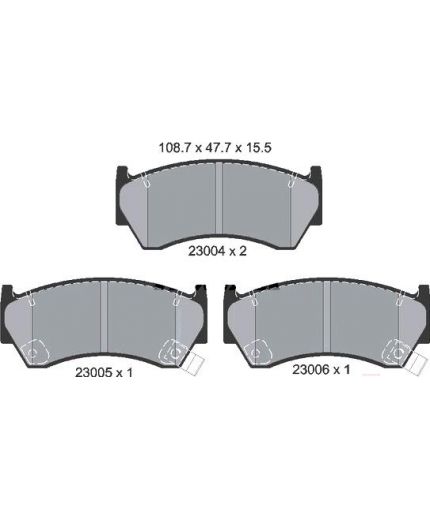Textar Колодки дисковые