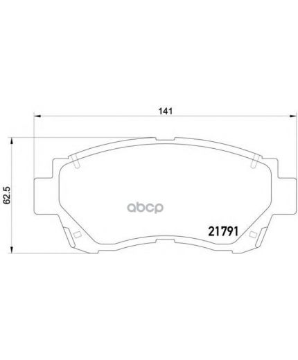Textar Колодки дисковые передние