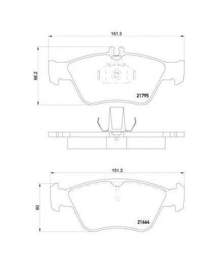 Textar Колодки дисковые передние