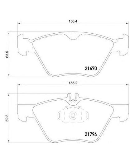 Textar Колодки дисковые передние