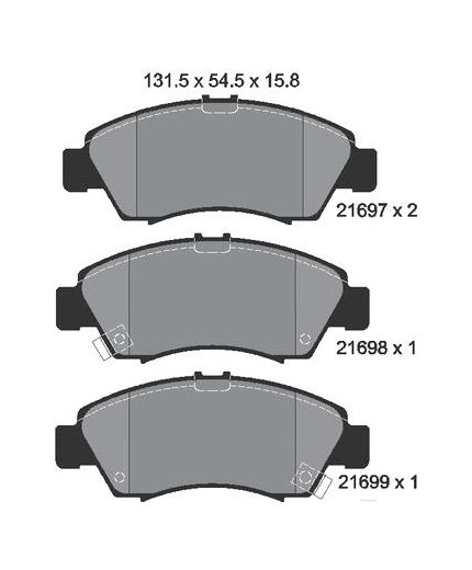 Textar Колодки дисковые