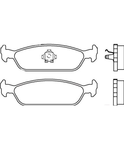 Textar Колодки дисковые