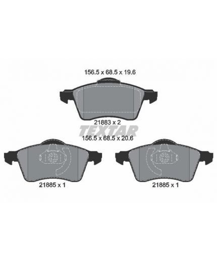 Textar Колодки дисковые Фото 2