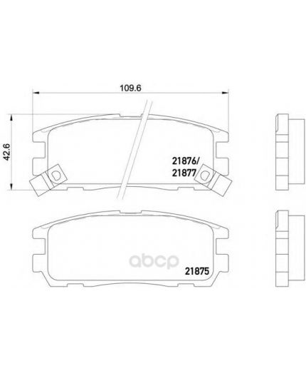 Textar Колодки дисковые
