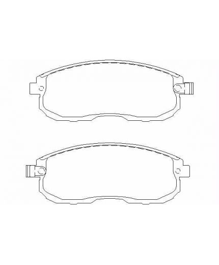 Textar Колодки дисковые передние