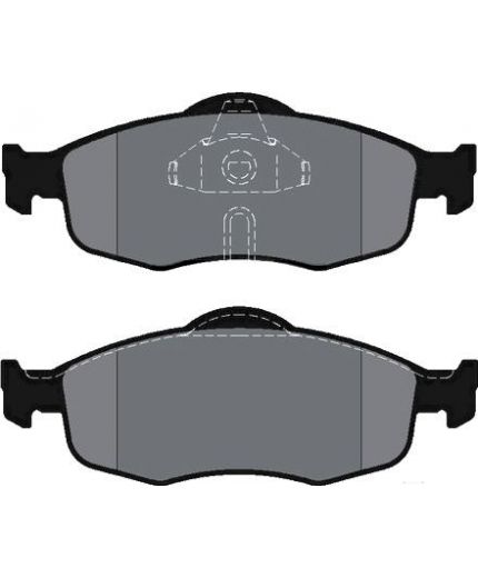 Textar Колодки дисковые передние