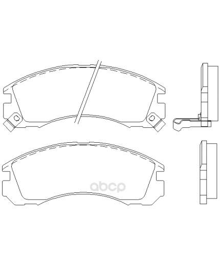 Textar Колодки дисковые передние