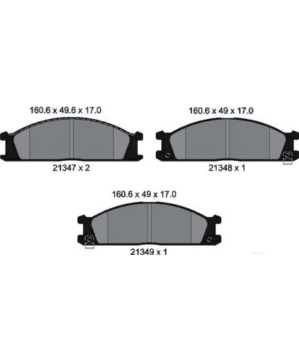 Textar Колодки дисковые