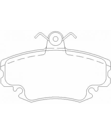 Textar Колодки дисковые передние