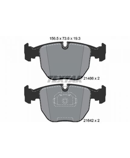 Textar Колодки дисковые передние