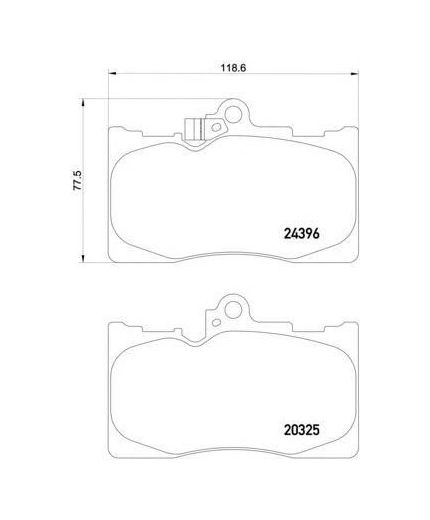 Textar Колодки дисковые передние
