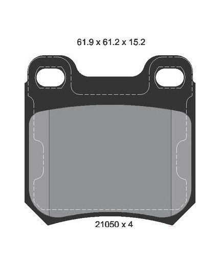 Textar Колодки дисковые