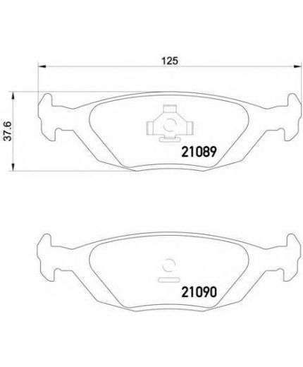 Textar Колодки дисковые задние Фото 2
