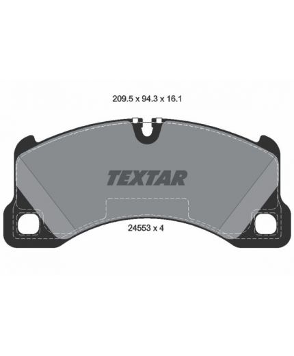 Textar Колодки дисковые передние