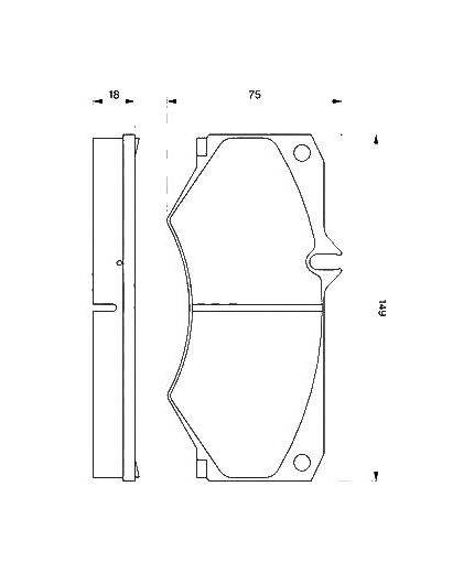 BOSCH Колодки дисковые передние