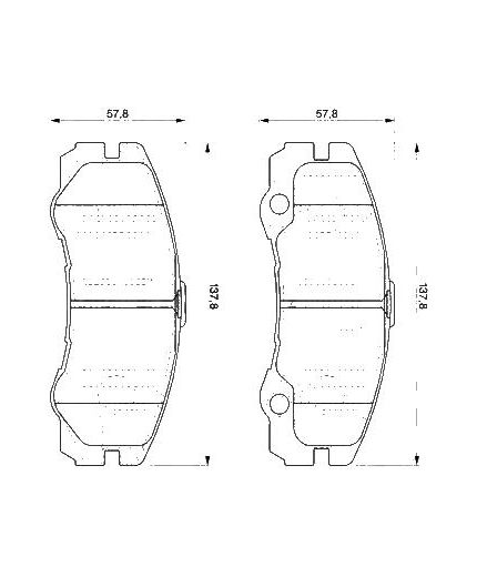 BOSCH Колодки дисковые передние