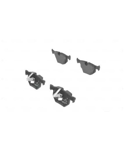 BOSCH Колодки дисковые задние