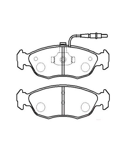 HSB Колодки дисковые