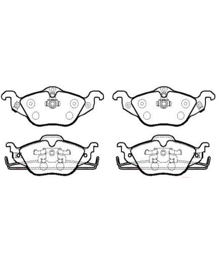 HSB Колодки дисковые