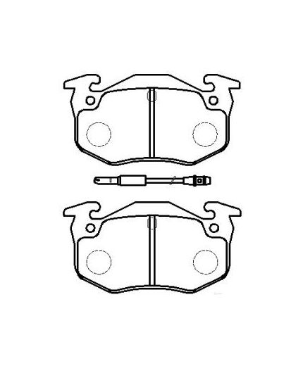 HSB Колодки дисковые