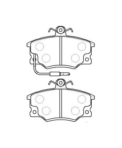 HSB Колодки дисковые