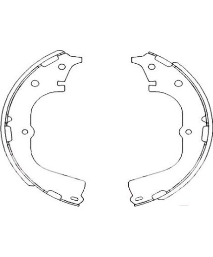 NIPPARTS Колодки дисковые