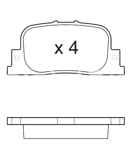 Geely Колодки дисковые