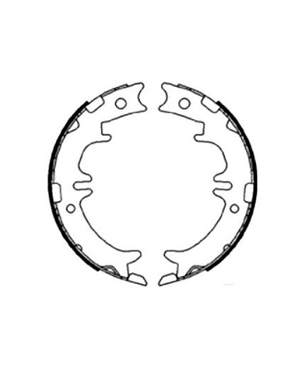 NIPPARTS Колодки дисковые