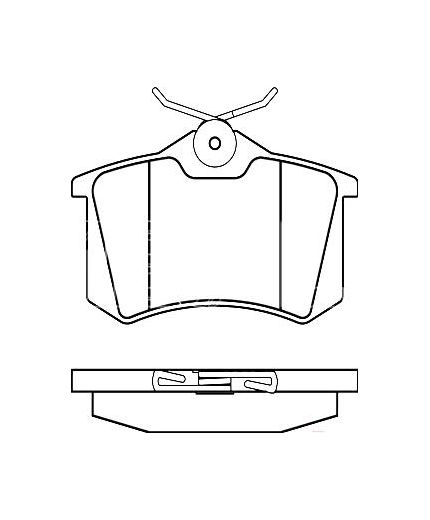 MEYLE Колодки дисковые