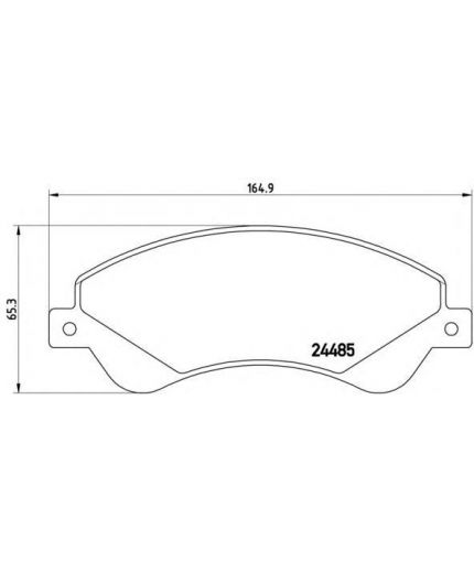 BREMBO Колодки дисковые
