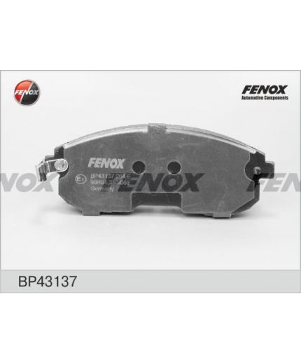 FENOX Колодки дисковые передние