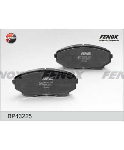 FENOX Колодки дисковые передние