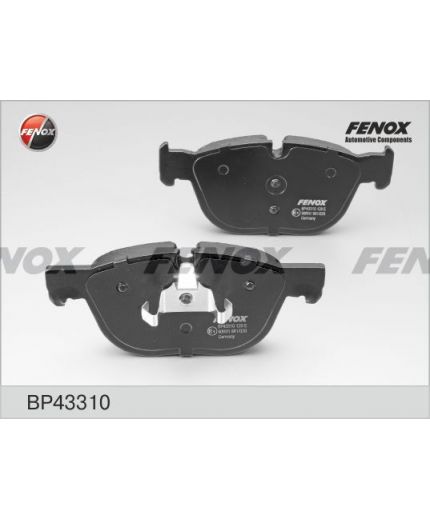 FENOX Колодки дисковые передние
