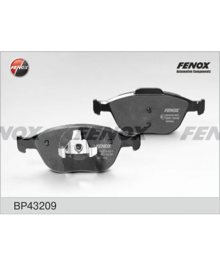 FENOX Колодки дисковые передние