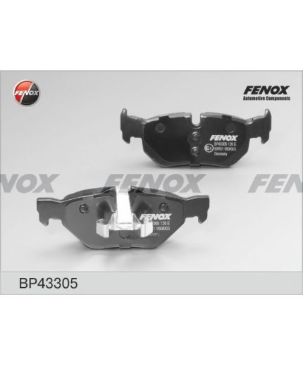 FENOX Колодки дисковые задние