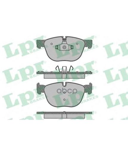 LPR Колодки дисковые