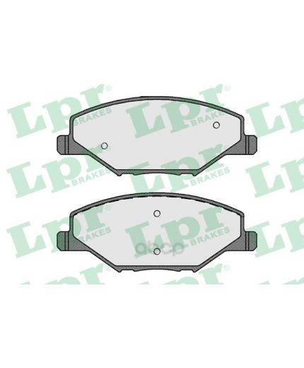 LPR Колодки дисковые