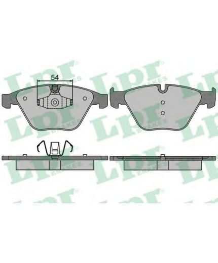 LPR Колодки дисковые