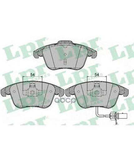 LPR Колодки дисковые