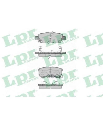 LPR Колодки дисковые