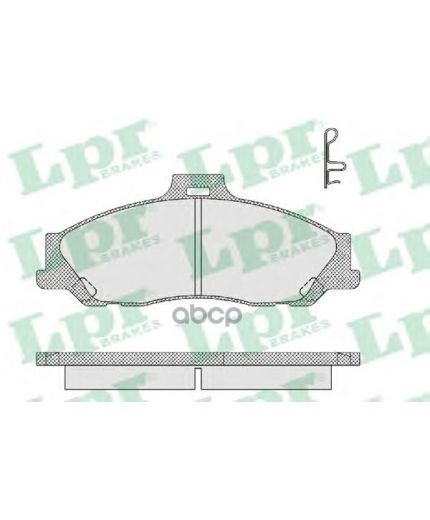 LPR Колодки дисковые