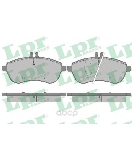 LPR Колодки дисковые