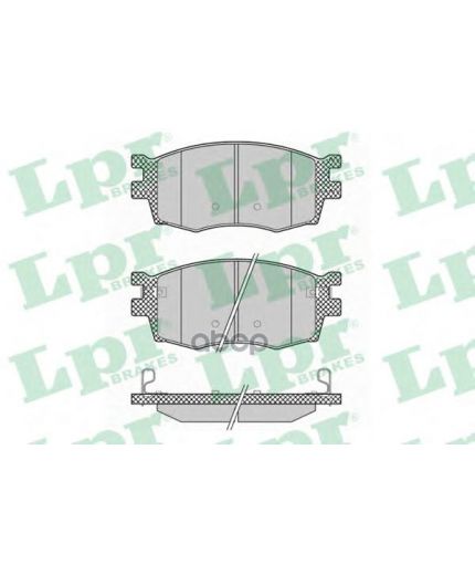 LPR Колодки дисковые