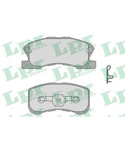 LPR Колодки дисковые