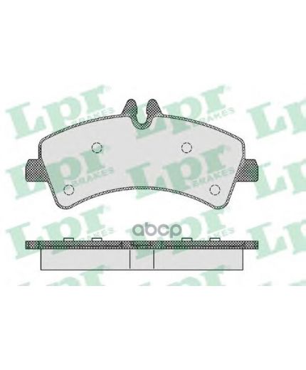 LPR Колодки дисковые