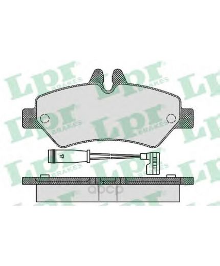 LPR Колодки дисковые