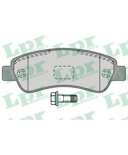 LPR Колодки дисковые