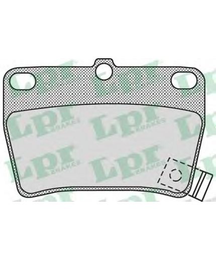 LPR Колодки дисковые