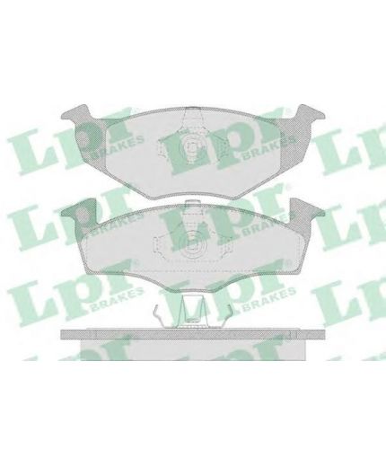LPR Колодки дисковые