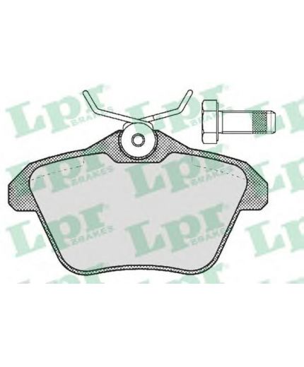 LPR Колодки дисковые
